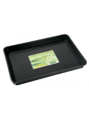 Garland Standaard Plantschaal Zwart   56x 40x 4 cm.