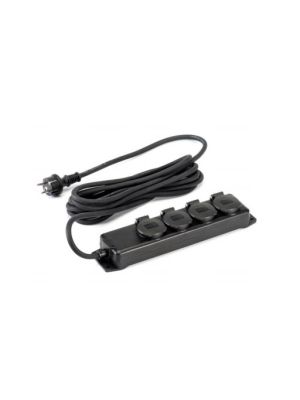  WT 3005 Verdeelblok 4-voudig met 5 meter kabel
